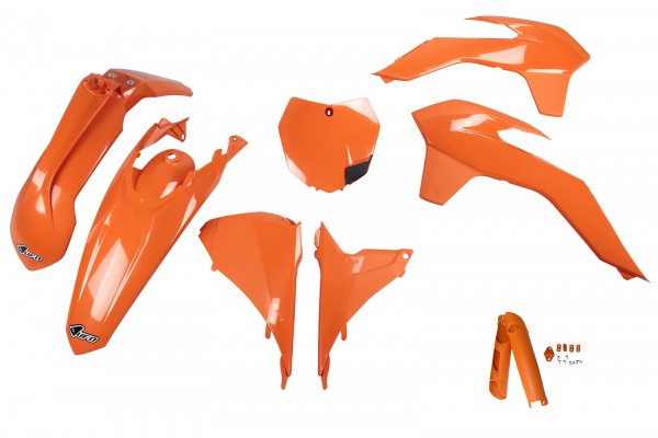 Full Plastic Kit orange for Ktm SX 250 - SX 125 - SX 150 - SX-F 350 - SX-F 450 - SX-F 250 - XC 125 - XC 150 - XC-F 250 - XC ...